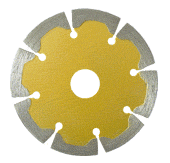 Turbo Cutting Blade for abrasive materials