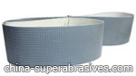 Electroplated diamond and CBN sandpaper belt